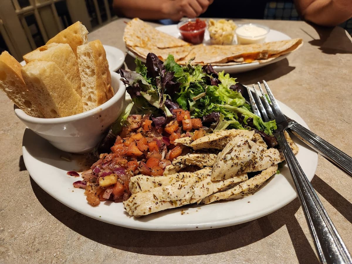 The warm and inviting dining atmosphere at The Buttermilk Café in Cobourg